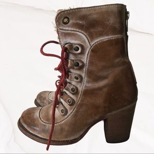 Freebird By Steven Madden lace-up heeled boots